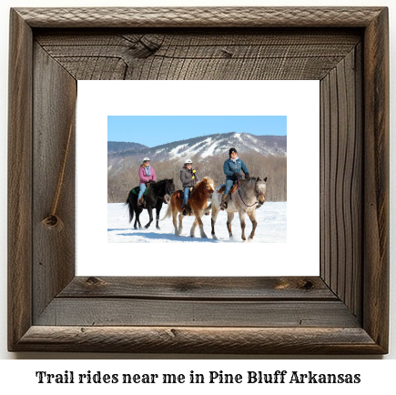 trail rides near me in Pine Bluff, Arkansas